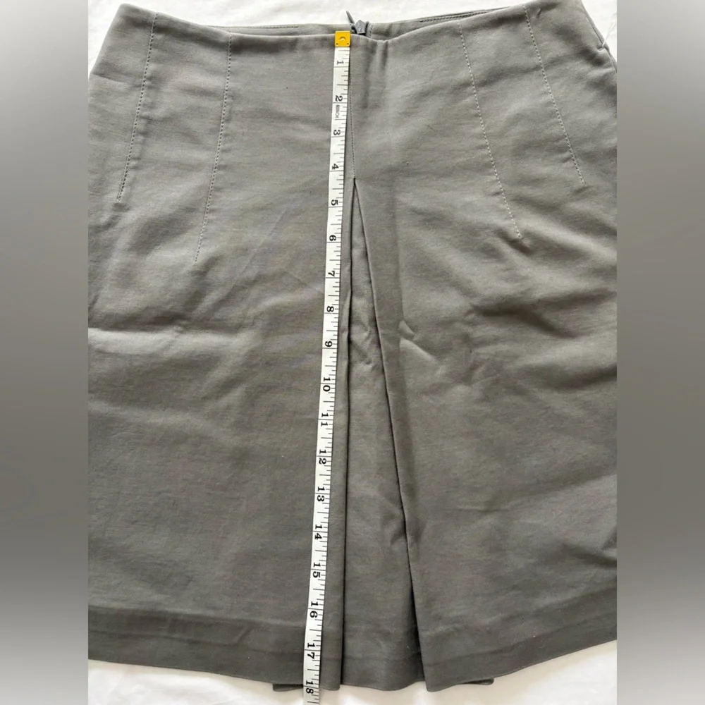 Icicle High Waist Olive Green A-Line Skort - Picture 9 of 10